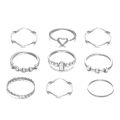 Ring Set Fine Workmanship 9 Pieces Ring Set. 