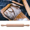 Wooden Rolling Pin Non-stick Kitchen Baking Roll Stick Dough Roller Tool. 