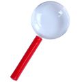 16Pcs Plastic Mini Magnifying Glass Children's Toys. 