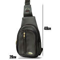Chest Bag Lightweight Outdoor Sports Leisure Couple Men's Shoulder Bag Adjustable Shoulder Strap Crossbody Bag. 
