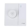 220V Universal Adjustment Ceiling Fan Speed Control Switch Wall Button Dimmer. 