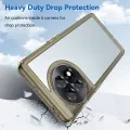 lthmy for OnePlus 11R/ OnePlus Ace 2 case Transparent Hard Back with Shockproof Enhanced Side Protective Bumper Phone Cover. 