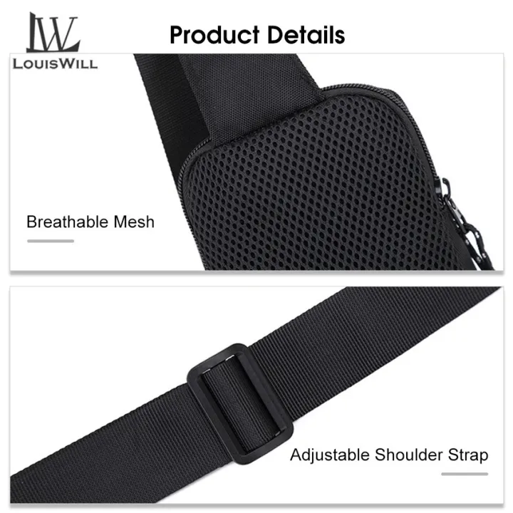 LouisWill%20Men's%20Bag%20Fashion%20Oxford%20Bag%20Mini%20Anti-Scratch%20Bag%20Wear-Resistant%20Diagonal%20Shoulder%20Bag%20Small%20Chest%20Bag%20Waterproof%20Crossbody%20Bag%20Unisex%20Small%20Chest%20Bag%20Mini%20Japanese%20Sport%20Fashion%20Sling%20Phone%20Bag%20-%20Image%205