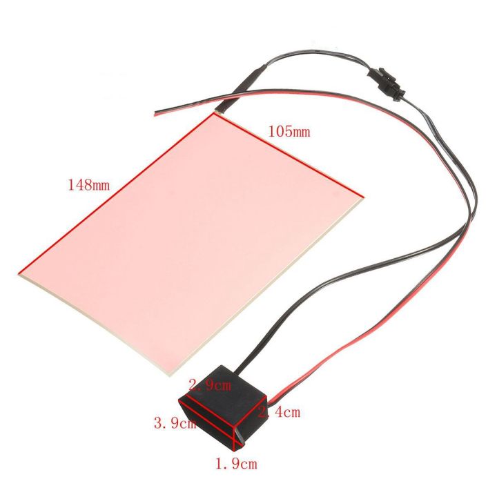 105mmx148mm%2012V%20A6%20EL%20Panel%20Light%20Electroluminescent%20Light%20Paper%20Neon%20Sheet%20W/%20Actuator-Red%20-%20Image%208