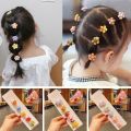 20 pcs Cute Cartoon Elastic Hair Ties Candy Color Decorative Accessories For Girl. 