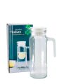High Quality Glass Water Jug 1000ML Anti Spill Design Water Pitcher 1000ML/1L Capacity. 