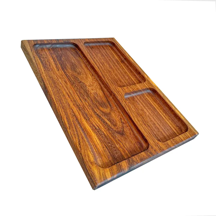 Serving%20Platter/%20Divided%20Serving%20Platter/%20Snack,%20Appetizer%20plates%20handmade%20from%20Nadun%20wood%20/%20Baby%20food%20organizer%20/Solid%20wood%20rectangular%20dessert%20tray%20with%20sub-grid%20/%20Home%20Kitchen%20Gifts.%20-%20Image%209