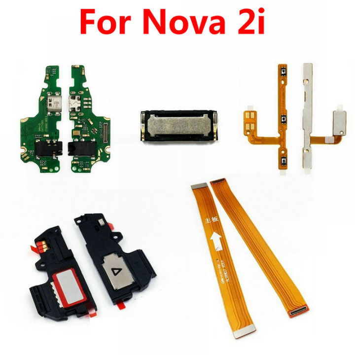 Nova 2i Loud Speaker Buzzer Charging port Board Power Volume Flex ...