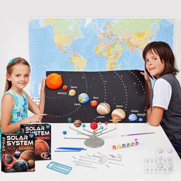 solar toys Solar System Model DIY Planet Toys Child Science and ...