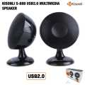 Ultra Loud Subwoofer Kisonli S-888 USB 2.0 Multimedia Speaker For PC & Laptop With Warranty. 