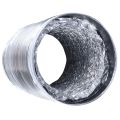 3 Meter Length 100Mm/4 Inch Fresh Air System Flexible Aluminum Exhaust Duct Pipe Air Ventilation Pipe Hose for Bathroom. 