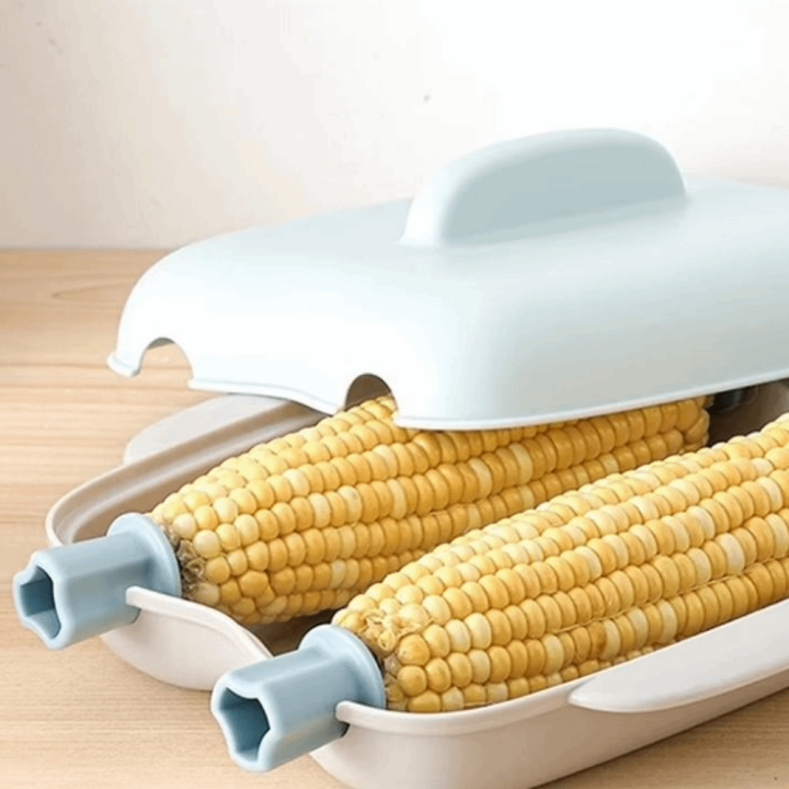 Corn Cookware Heat Resistant Microwave Corn Cooker Plastic 2 Hole ...