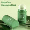 Tea Leaf Extract Green Tea Mask Stick Gms 40g Deep Clean Pore, Removing Blackhead Balancing Oil And Water, Moisturizing Nourishing Skin, For Men And Women. 