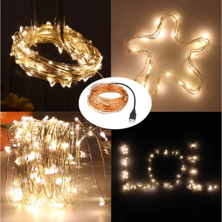 USB%20LED%20Copper%20Wire%20String%20Led%20Fairy%20Lights%20USB%20Powered%20Silver%20Wire%20Starry%20Fairy%20Lights%20/%20Waterproof%20String%20Lights%20-%20Image%204