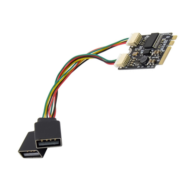 Usb Mainframe02 Mod2 M.2 A+E to GL850 2-Port USB2.0 Motherboard Hub Industrial Control ...