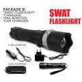 Flashlight Torch SWAT 3.7V LED Rechargeable Multifunction Flash Light Heavy Duty. 