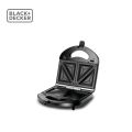 BLACK+DECKER 2 Slice Sandwich Maker 2 In 1- Interchangeable Sandwich & Grill Plate - TS2120-B5. 