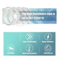 4 Rolls 20mm X33M(108Ft) Clear Heat Tape for Htv Electrical Tape Transparent High Temperature Sublimation Heat Resistant. 