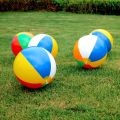 23cm Baby Kids Inflatable Beach Ball Children Rubber Pool Play Balls  Soft Swimming Splash Play Games. 