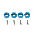 A949-11 Aluminum Hexagon Wheel Hex Seat Mount Hub Pins 7mm Upgrade Parts for Wltoys 1/18 A949 A959 A969 A979 K929 RC Car. 