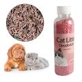 Cat Litter Deodorizer Litter Box Odor Eliminator Beads Refresh Active Carbon Natural-Extract Deodorant for Home 8 Ounces. 