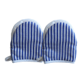 Striped Pattern Duck-Bill Microwave Oven Gloves for Baking,Insulation Gloves,Oven Mit Durable. 
