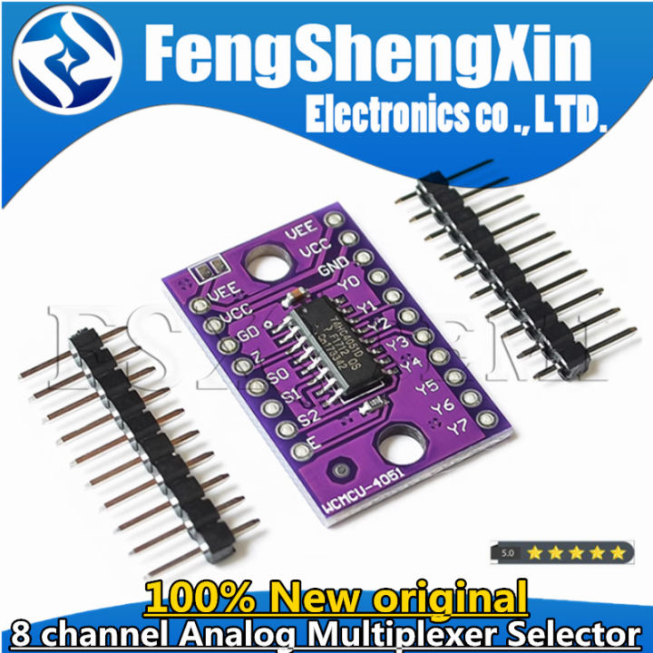74hc4051 Hc4051 8 Channel Analog Multiplexer Selector Module Multiplexers Distributor Resolver For Arduino