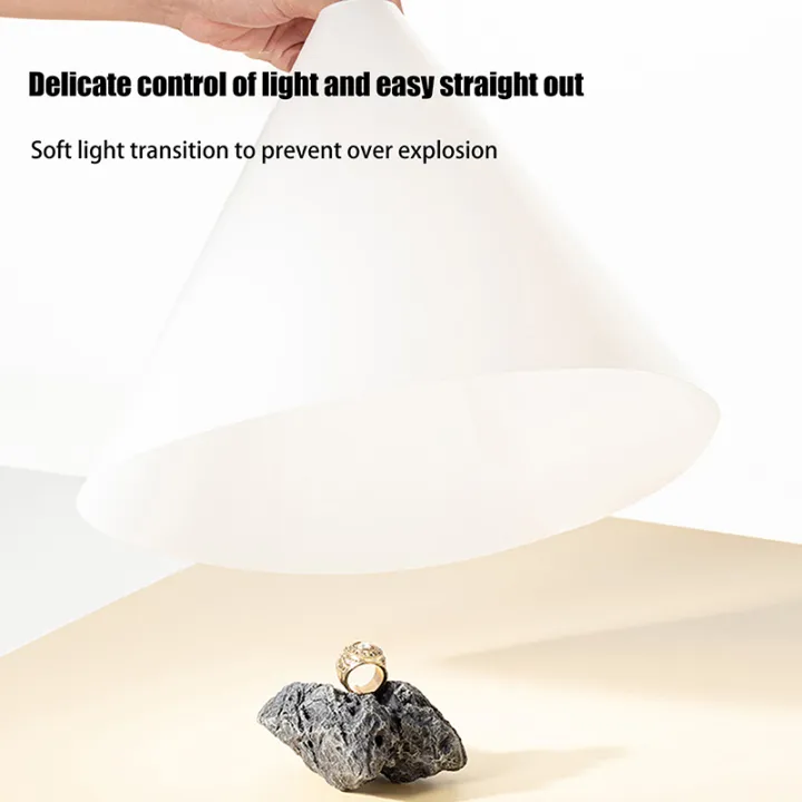 Conical%20Diffuser%20Photography%20Props%20Light%20Softbox%20Portable%20Assembly%20Prop%20For%20Jewelry%20Product%20Spotlight%20Studio%20Kit%20-%20Image%204
