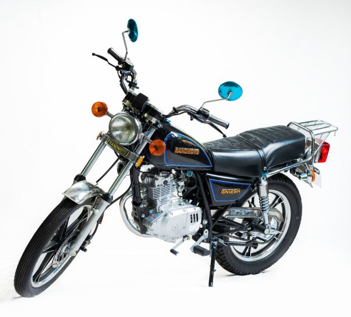 RANOMOTO GN125H Motor Bike Black