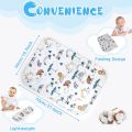 70x90CM Portable Diaper Changing Pad Waterproof Foldable Baby Changing Mat Travel Bed Play Stroller Crib Car Mattress Washable. 