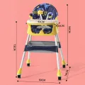 INeedz Fantastic-Kids-Toys Baby High Chair | Newborn Feeding Chair | Adjustable Removable Double Meal Tray and Game Table | INeedz HC360 CCS 895. 