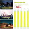 1-50 Pcs Military Survival Kit Glowing Stick Ultra Bright Emergency Light Sticks For Camping And Emergency Survival Earthquake. 