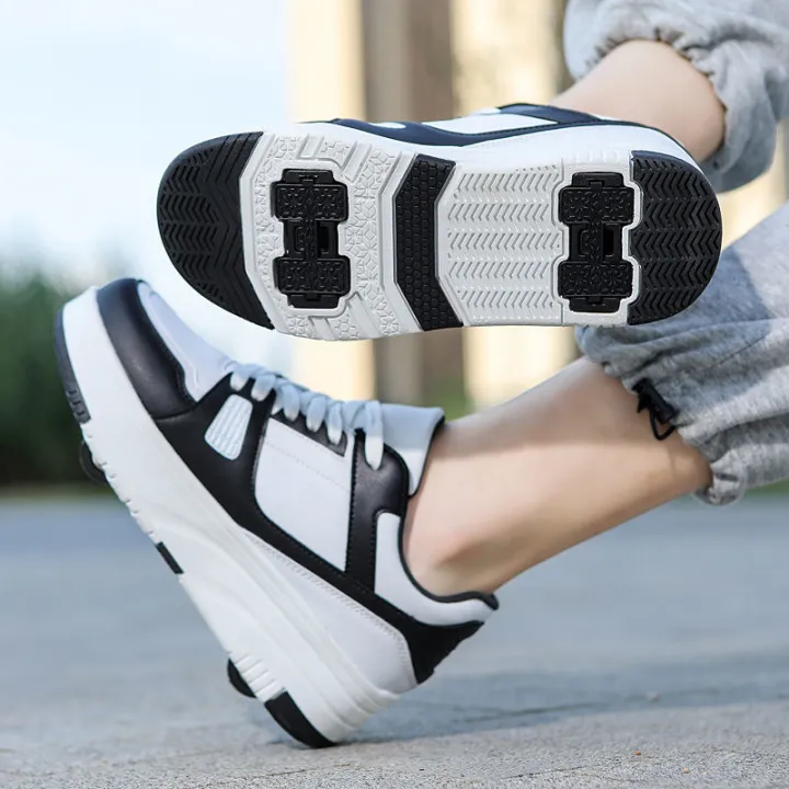 New4Wheel%20Double%20Row%20Wheel%20Heelys%20Ultra-Light%20Two-Wheel%20Sports%20Shoes%20Boys%20and%20Girls%20Students%20Four-Wheel%20the%20Skating%20Shoes%20-%20Image%202