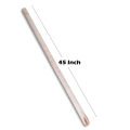 Mahogany Wood Hoe Mamoty Handle 45Inch Home Gardening Agriculture. 
