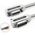2pcs 1M IE488 Gpib Data Cable Industrial-Grade Communication Transmission Cable Terminal Pci Industrial Control Cable. 
