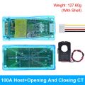 Tzt Ac Digital Multifunction Meter Watt Power Volt Amp Ttl Current Test Module Pzem-004t With Coil 0-100a 80-260v Ac For Arduino. 