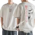 Men's Cotton Oversized T-Shirt Summer Women's Ming Ti Xun (Uniqlo) Japan One-piece Cotton Luffy T-Shirt Top Men's Cotton T-Shirt Men's Cheap Price. 