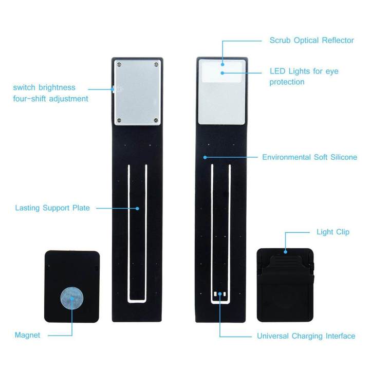 Book%20Light%20Double%20As%20Bookmark-Clip%20On%20LED%20Reading%20Light-Flexible%20E-Reader%20Light%20With%20USB%20Rechargeable%20-%20Image%203