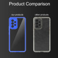 Applicable to Venezuela OPPO A11 Anti-Fall Back Cover Simple Color Border Solid Color New A16 Phone case.