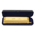 BRADOO- QI MEI Chromatic Harmonica 16 Hole 64 Tone Mouth Organ Instrumentos Key of C Professional Musical Instruments. 