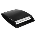 Universal Car Auto Black Decorative Air Flow Intake Scoop Bonnet Vent Cover Hood. 