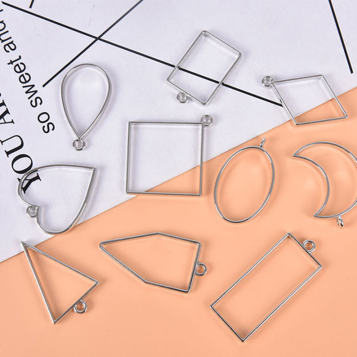 10pcs/lot%20Alloy%20Charm%20Pendants%20Hollow%20Mold%20Frame%20DIY%20Crafts%20Handmade%20Bezel%20Mold%20-%20Image%206