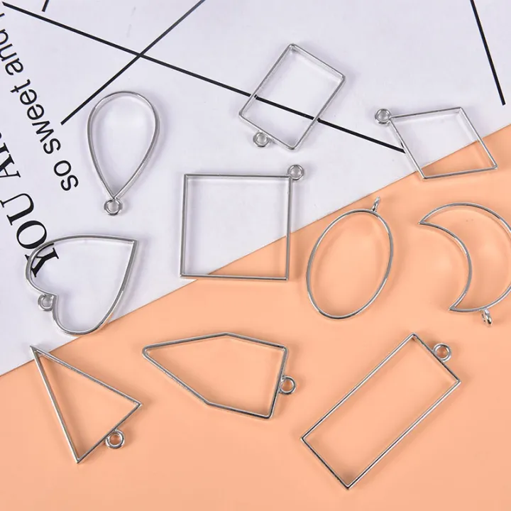 10pcs/lot%20Alloy%20Charm%20Pendants%20Hollow%20Mold%20Frame%20DIY%20Crafts%20Handmade%20Bezel%20Mold%20Mystic%20-%20Image%207