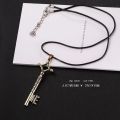 Asunygiro SUMENG 2024 Attack On Titan Necklace Eren Key Shingeki No KyojPortable in Pendant Fashion Vintage Retro Anime Jewelry For Men Cosplay. 