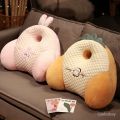 Dormitory Ice Silk Peas Pillow Waist Car Ice Cushion Backrest Public Room Bedside Cushion Summer Office Waist Support Cushion 〃. 