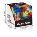 【DATA FROG Global MALL】2022 GAN Magnetic Skew Cube 6x6 cube GAN M Magic cube Gans Magnet Puzzle cubo magico thinking toy. 