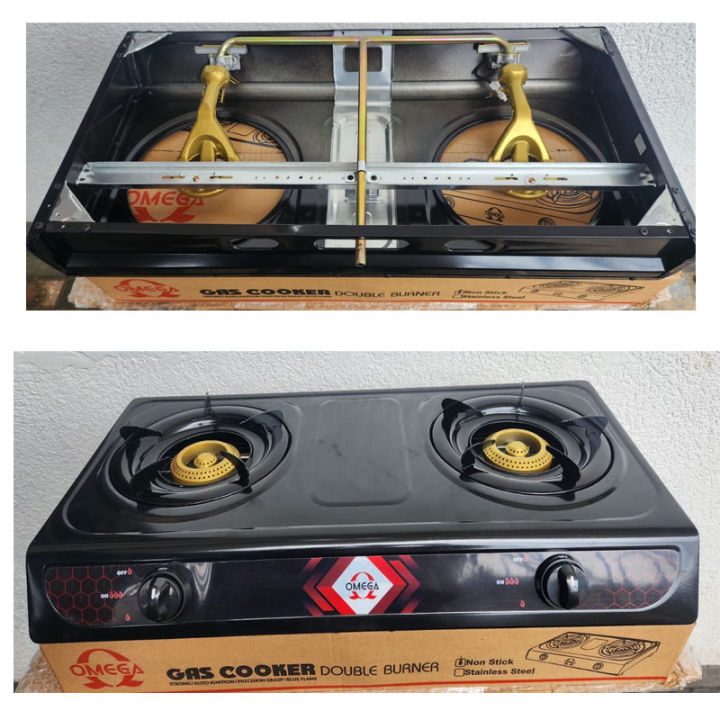 Taiko%20Gas%20Cooker%20with%20Nonstick%20(Black%20or%20Brown%20)%20and%20Two%20Cosmo%20Burner%20-%20Image%206