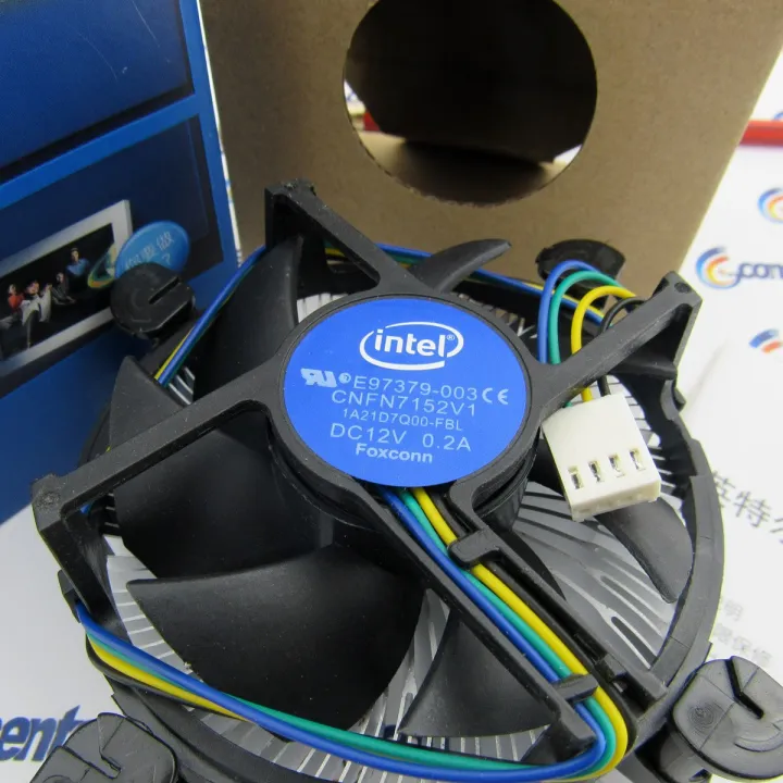 Intel%20CPU%20Fan%20E97379-003%20Core%20i3/i5/i7%20Socket%201150/1155/1156%204-Pin%20Connector%20CPU%20Cooler%20With%20Aluminum%20Heatsink%20and%203.5-Inch%20Fan%20For%20Desktop%20PC%20Computer%20-%20Image%208