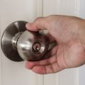 Stainless Steel Round Ball Privacy Door Knob Set Bathroom Handle Lock With Key For Home Door. 