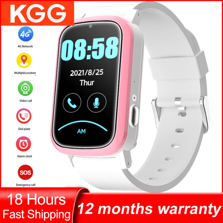 New 4G Kids Watch Phone Smart GPS Video Call Waterproof Tracker ...